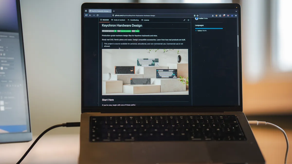Keychron legger ut CAD-filer på GitHub. Alt sammen!