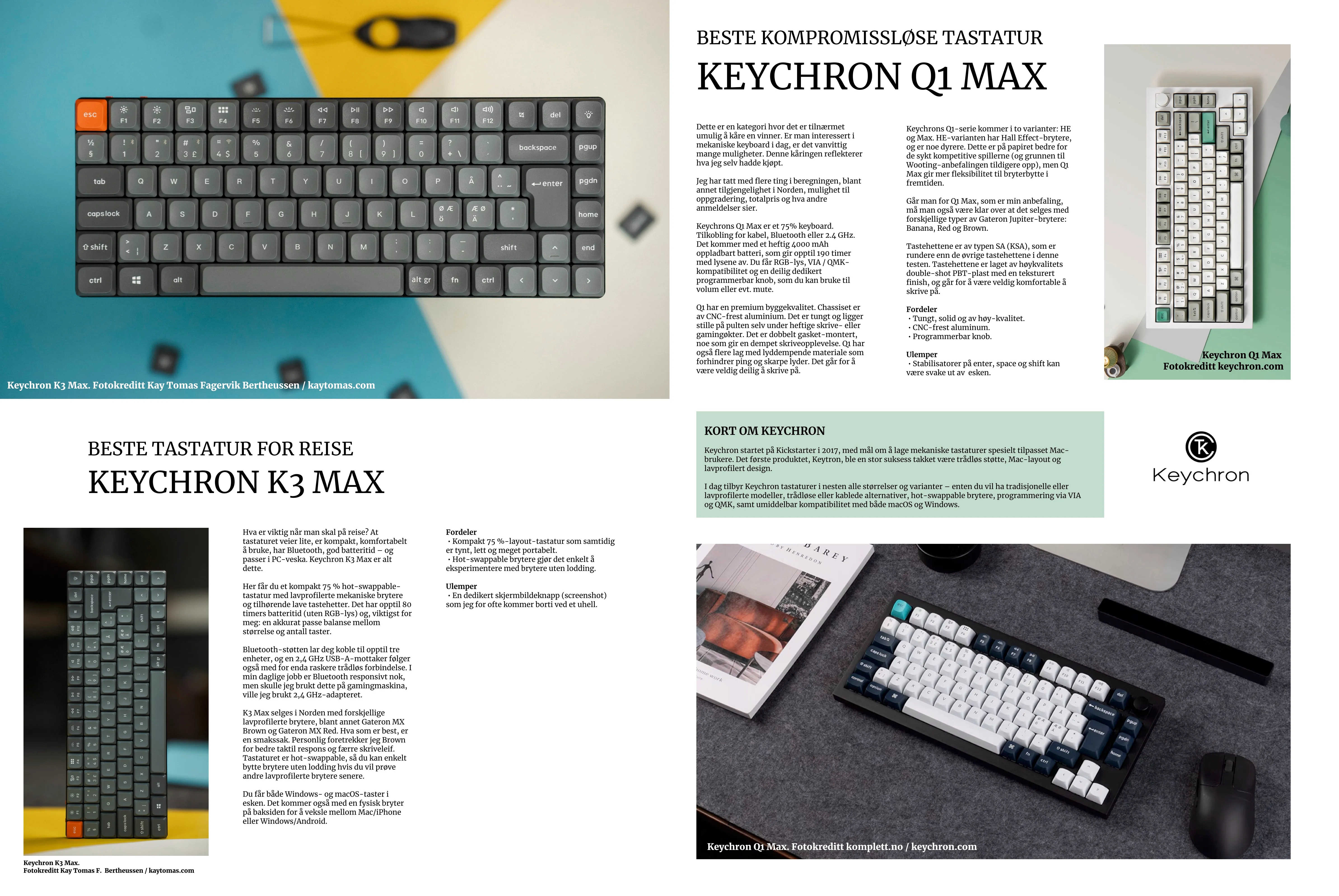5 Mekaniske tastatur, case