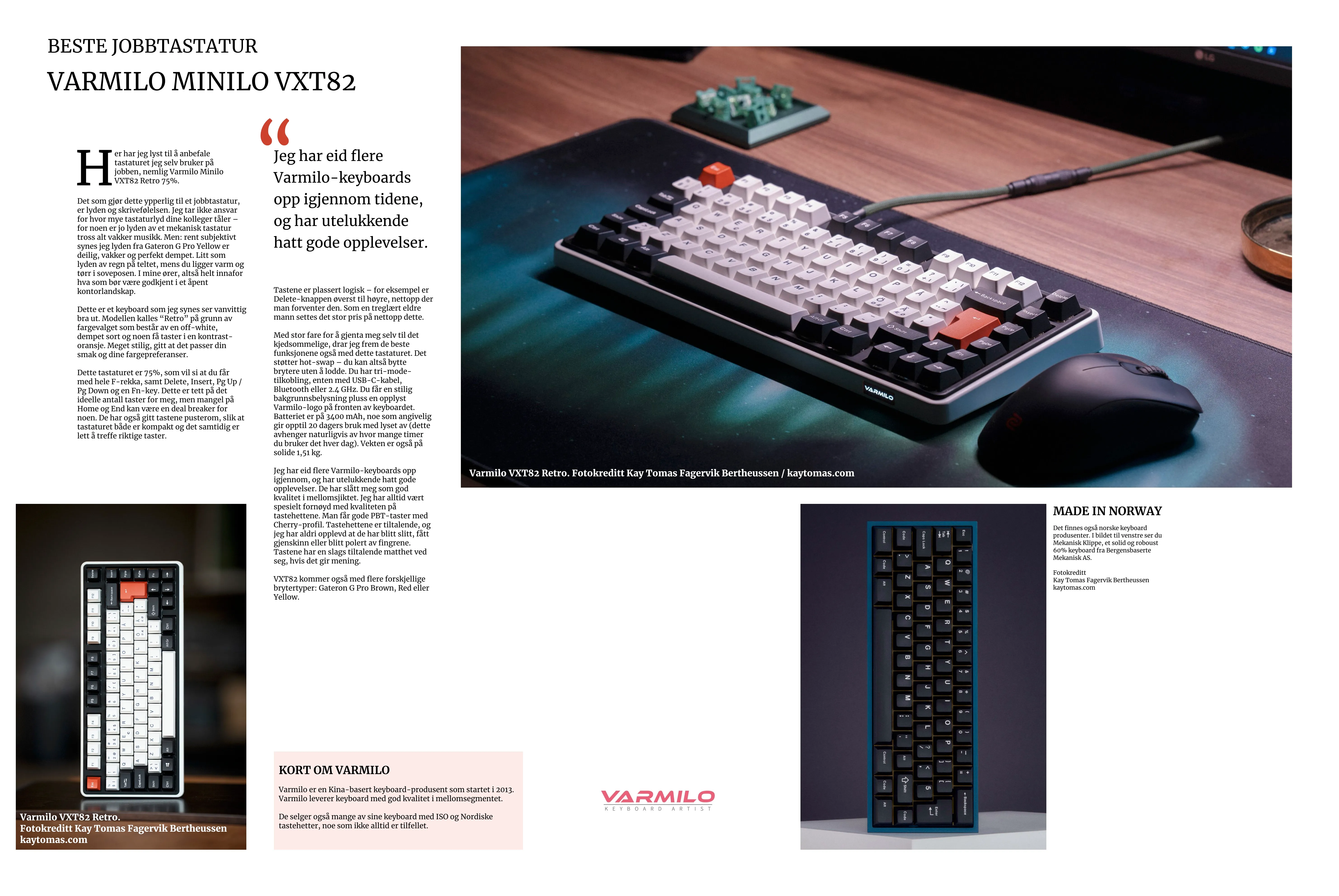 5 Mekaniske tastatur, case