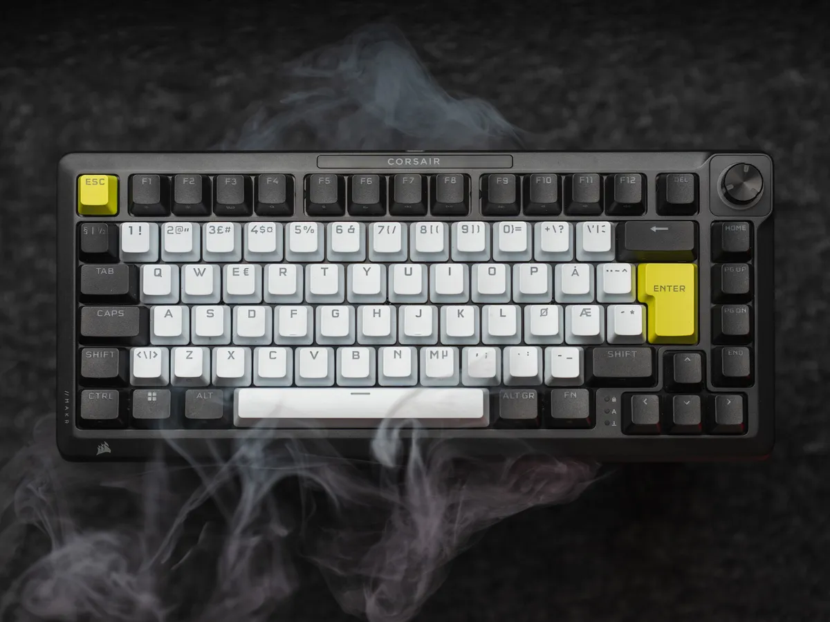Corsair MAKR PRO 75 ISO test: Corsairs ordentlige entusiasttastatur, og et godt et