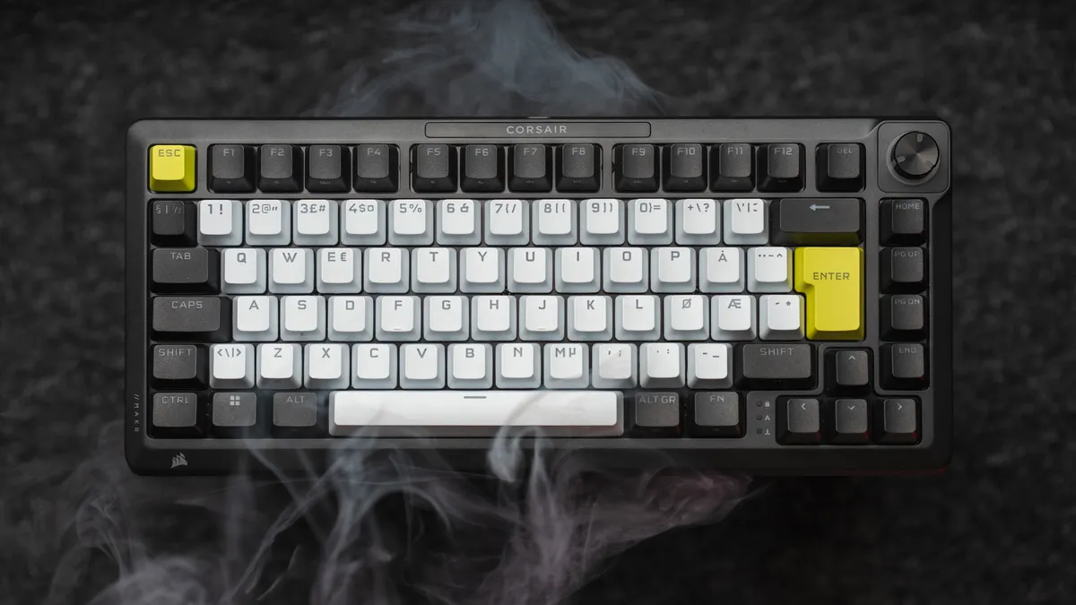 Corsair MAKR PRO 75 ISO test: Corsairs ordentlige entusiasttastatur, og et godt et