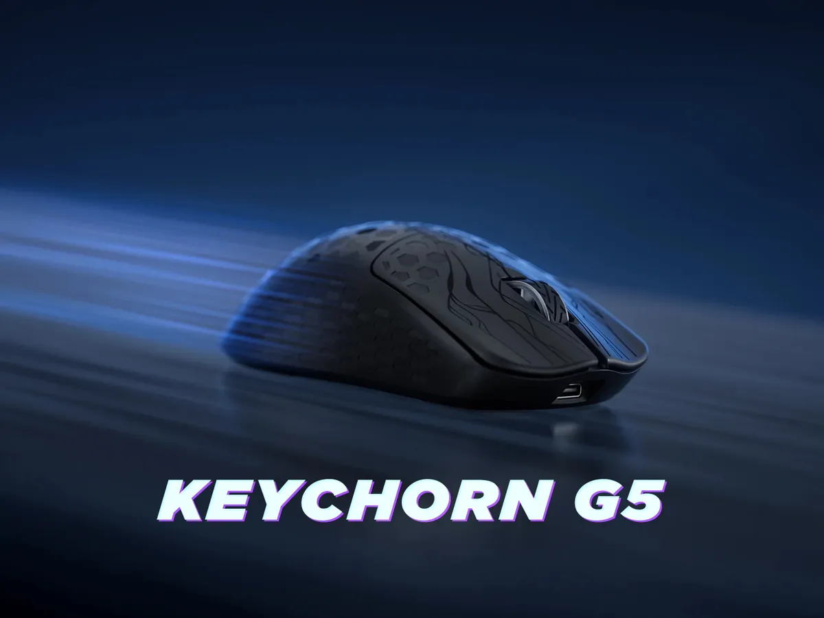 Keychron G5: 43 gram, karbonfiber og billigere enn konkurrentene!