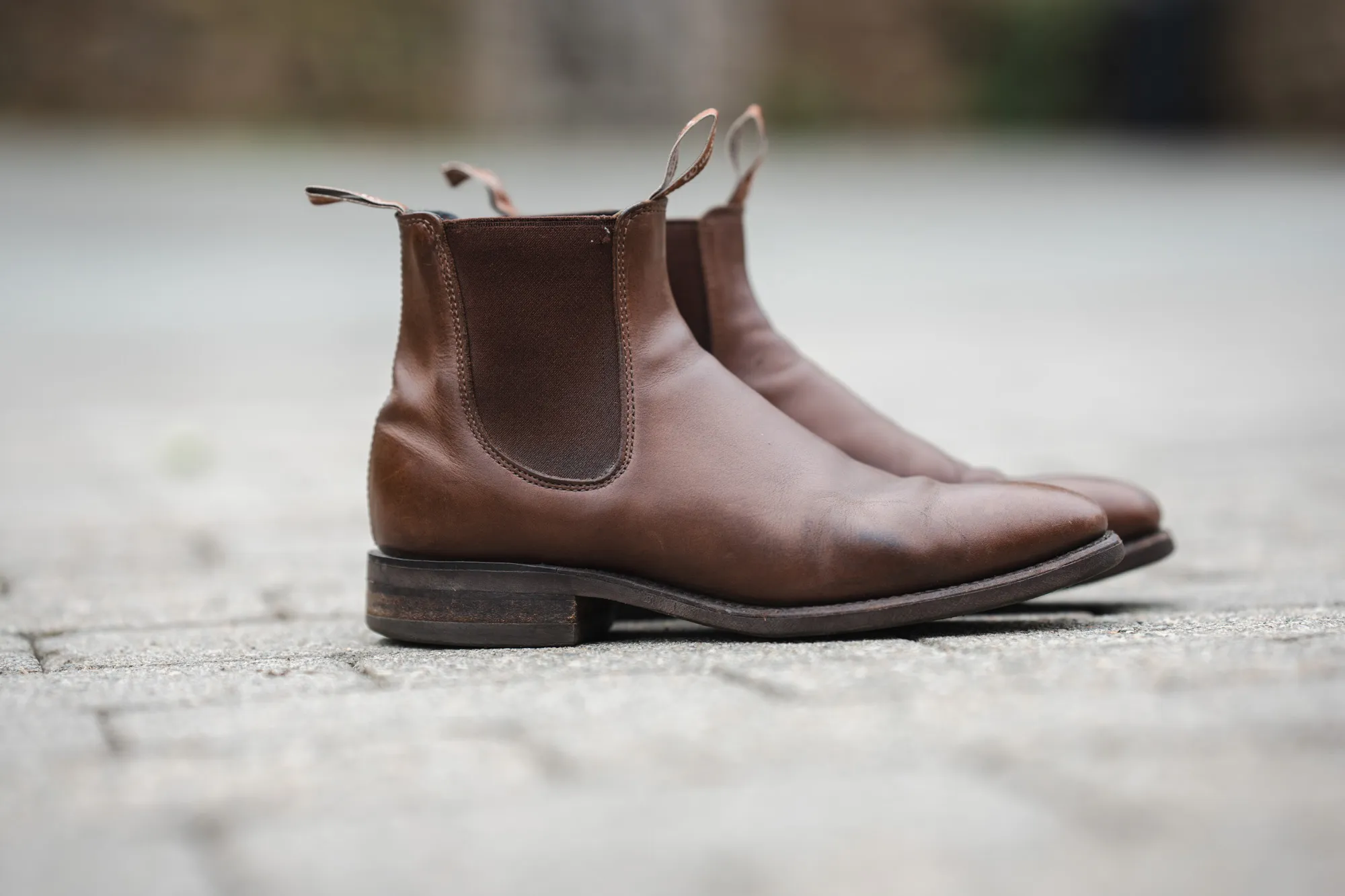 R.M. Williams Comfort Craftsman sett fra siden