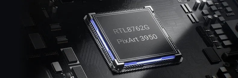 Keychron G5-sensor med 8K polling rate