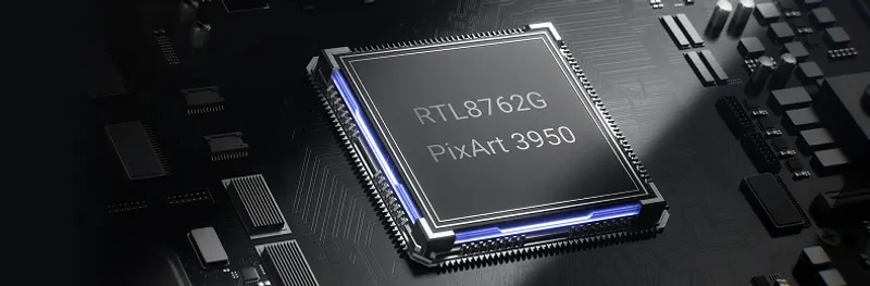 Keychron G5-sensor med 8K polling rate
