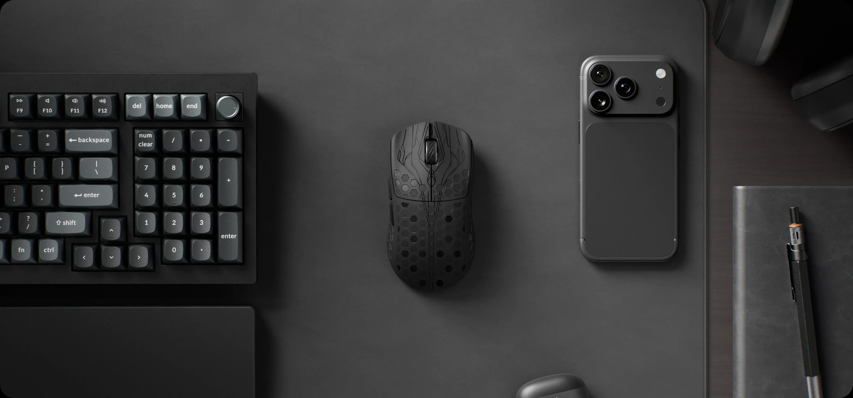 Keychron G5 sett ovenfra