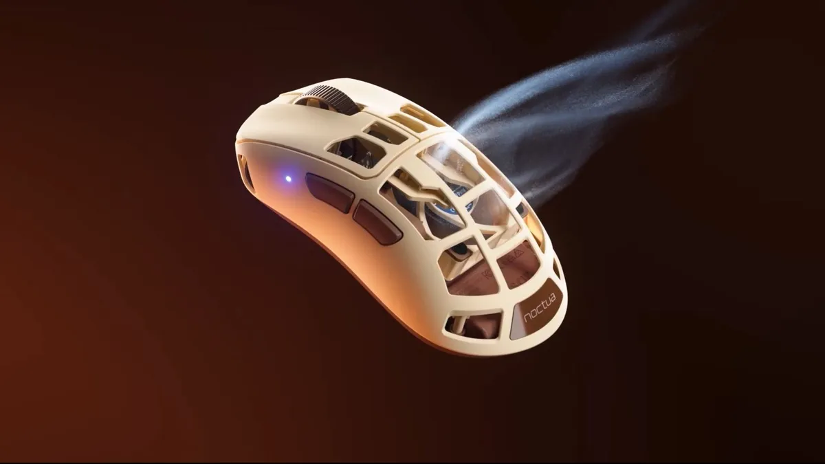 Ei gamingmus med vifte! Pulsar Feinmann F01 Noctua Edition lanseres 21. juli