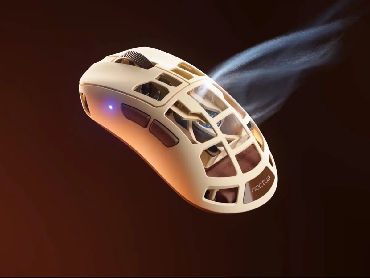 Ei gamingmus med vifte! Pulsar Feinmann F01 Noctua Edition lanseres 21. juli