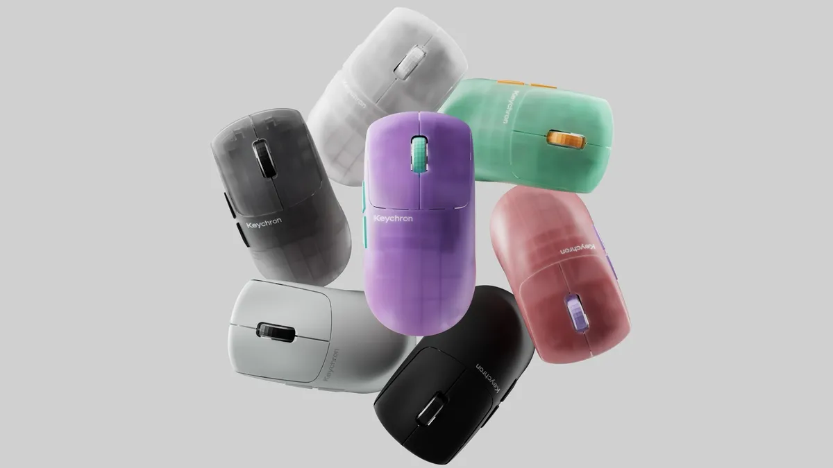 Keychron lanserer G6 HE. Den er 46 gram, har utbyttbart batteri og åpen kildekode