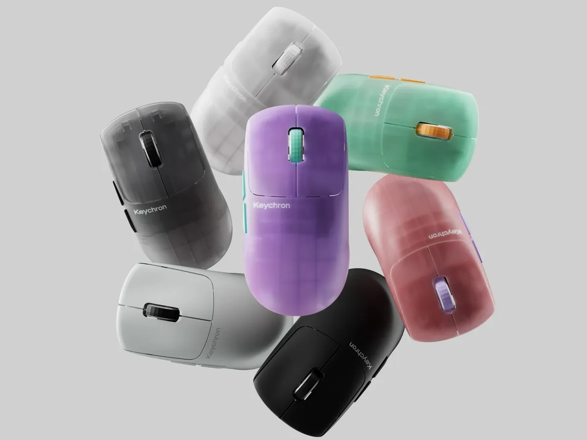 Keychron lanserer G6 HE. Den er 46 gram, har utbyttbart batteri og åpen kildekode