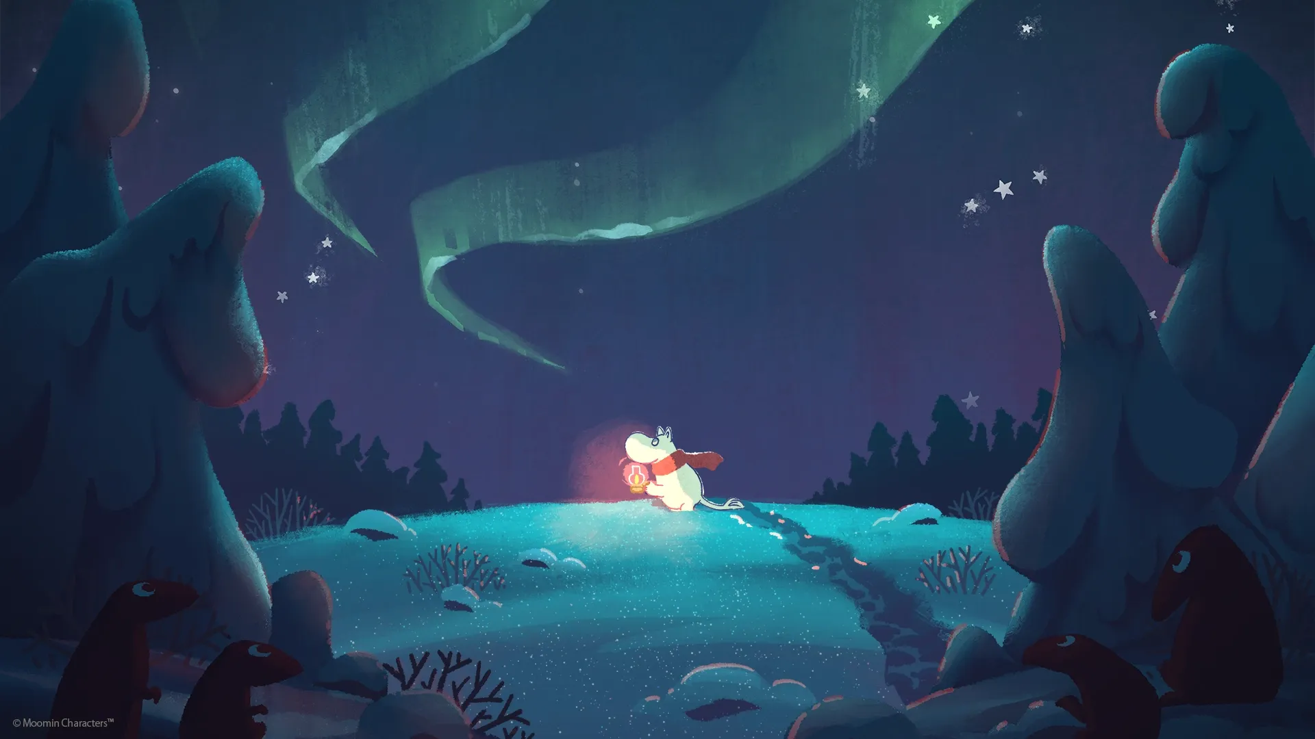 Mummitrollet: Winter's Warmth key art / Credit Hyper Games